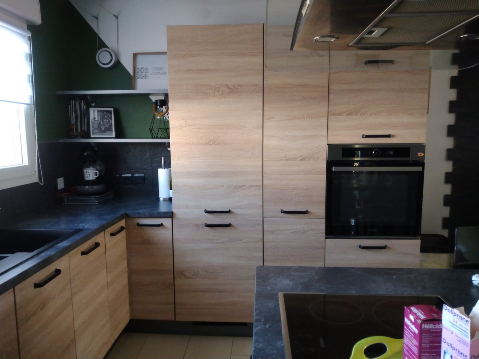 cuisine moderne et chaleureuse